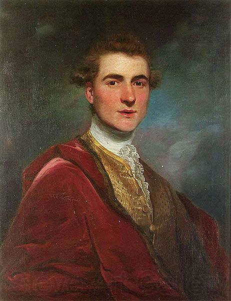 Sir Joshua Reynolds Portrait of Charles Hamilton, 8th Earl of Haddington Norge oil painting art